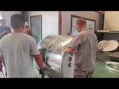 নমনীয়তা অ্যালুমিনিয়াম কয়েল এসএমপি পেইন্ট ভাল ইমপ্যাক্ট প্রতিরোধের 0.2-3.0 মিমি 500-1600 মিমি