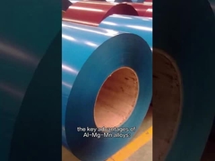 3003 অ্যালুমিনিয়াম কয়েল 0.2-8.0mm 100-2650mm তাপমাত্রা H14 H16 H24 H26